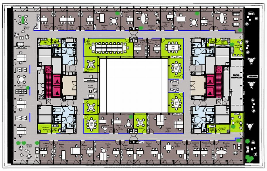 Bureau Paris 1757m² Location bureau Paris OLBUR2107341 19